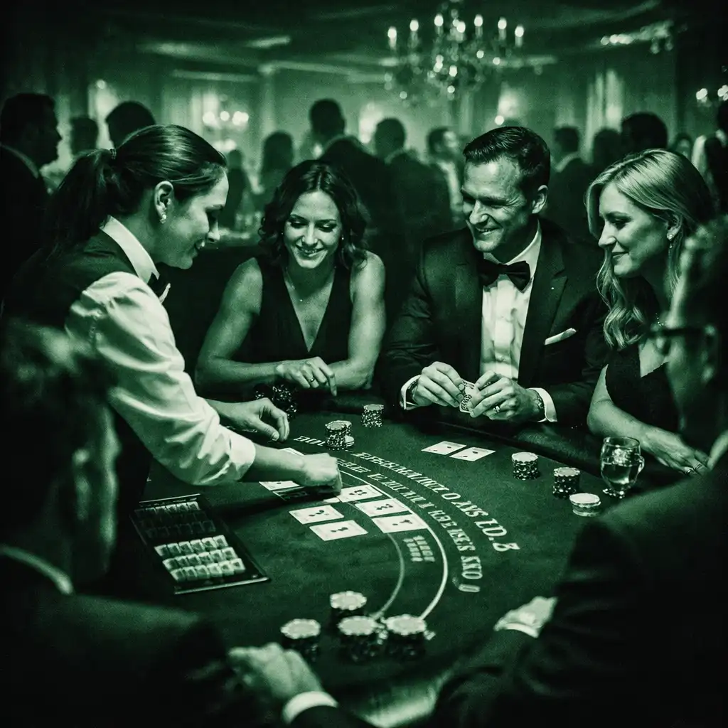 Event firmowy w stylu Casino Night